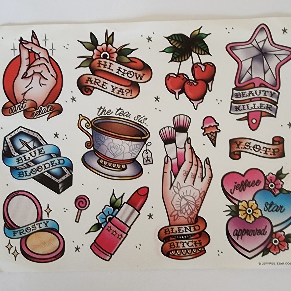 Jeffree Star Exclusive Sticker Pack